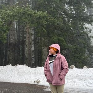 Columbia Fig Hooded Hiking Waterproof Jacket
Weather-Resistant